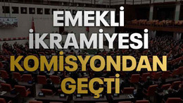 Emekli ikramiyesi komisyondan geçti